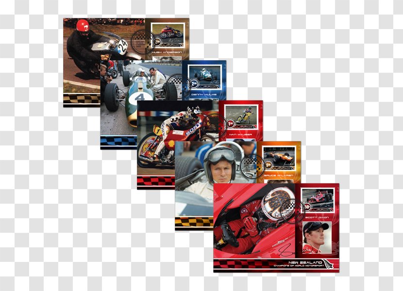 Collage Denny Hulme Transparent PNG