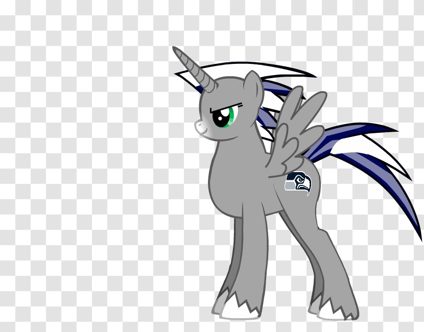 Horse Sonic Heroes Cat Mammal Pet - Silhouette - Seattle Seahawks Transparent PNG