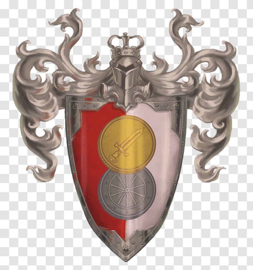 Coat Of Arms 7th Sea Crest Fantasy Shield - Heraldry Transparent PNG