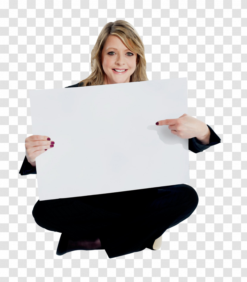 Arm Paper Smile Sitting Hand Transparent PNG