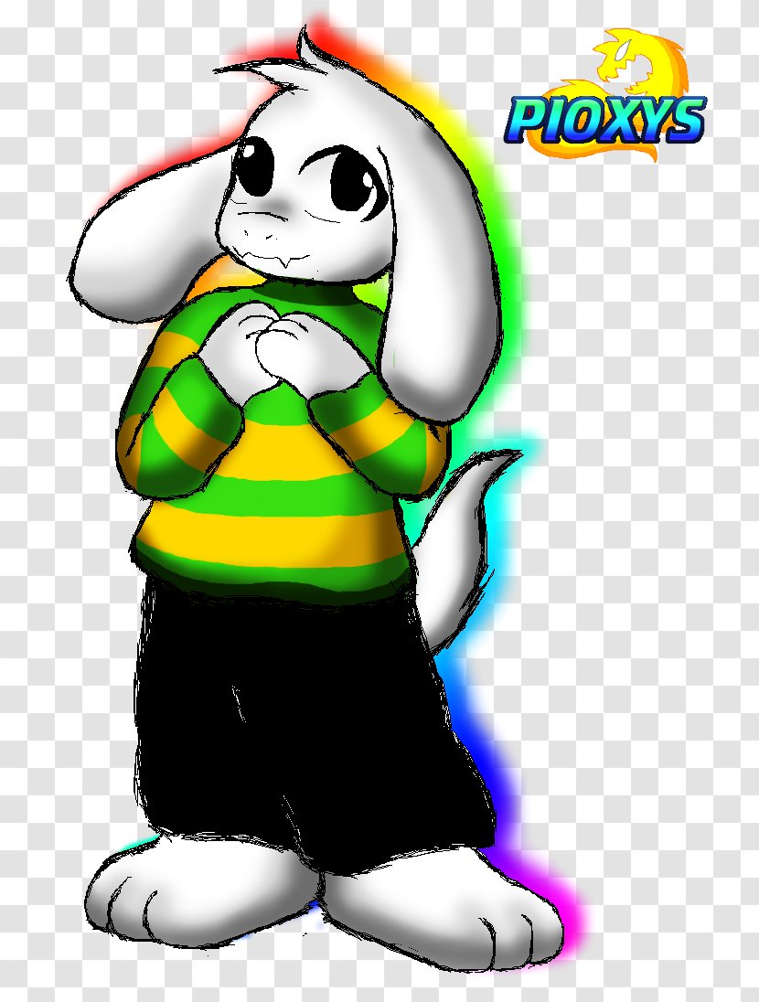 Cartoon Mascot Clip Art - Undertale Asriel Transparent PNG