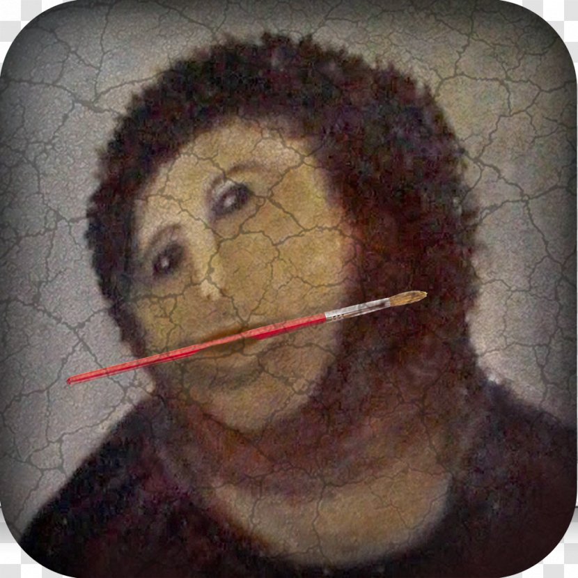 Jesus Ecce Homo Lion Painting - Face Transparent PNG