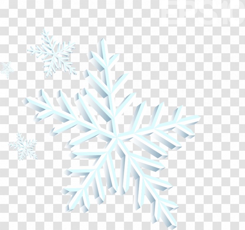 Snowflake Euclidean Vector Download - Space - Snowflakes Transparent PNG