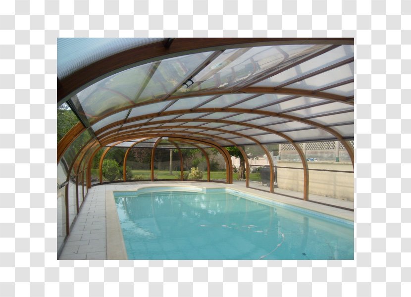 Swimming Pool Shelter Roof Leisure Centre - Com - PISCINE Transparent PNG
