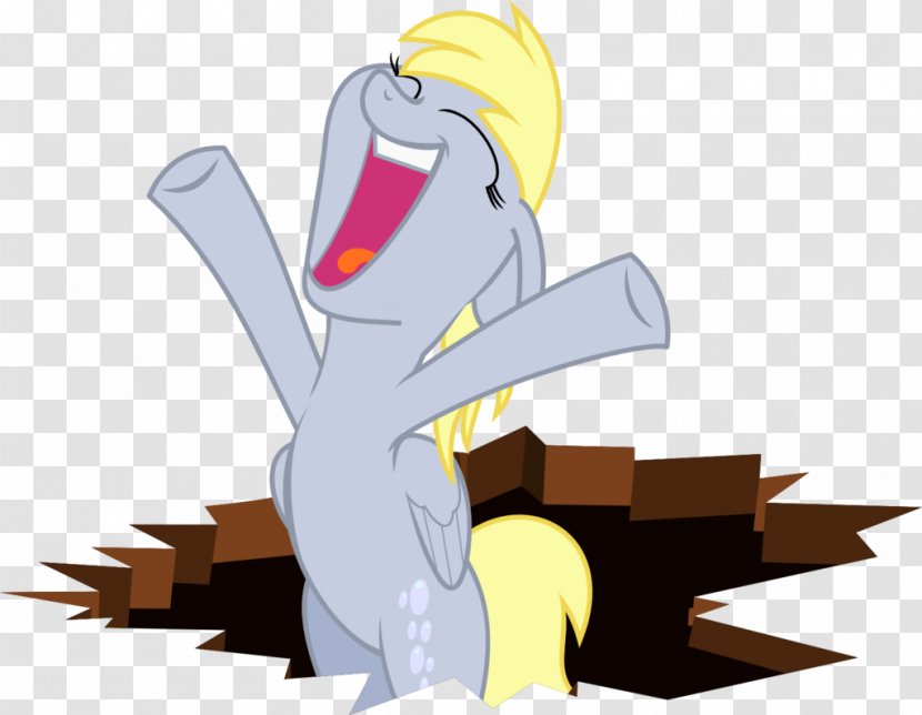 Derpy Hooves Applejack Fluttershy Pony Evil Laughter - Flower - Open Your Mouth Transparent PNG
