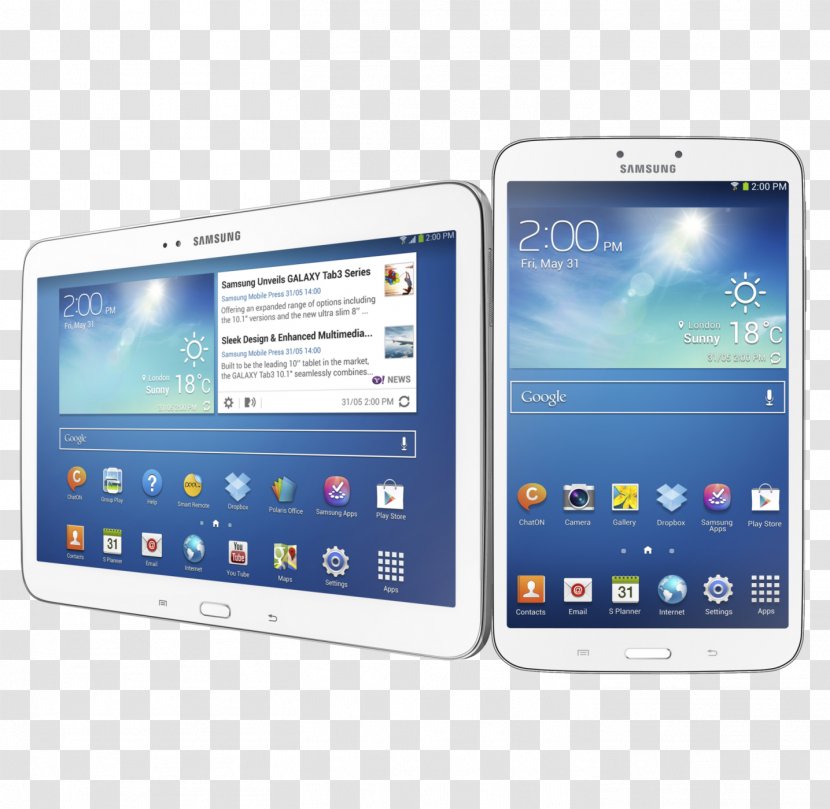 Samsung Galaxy Tab 3 10.1 7.0 8.0 Note - Feature Phone Transparent PNG