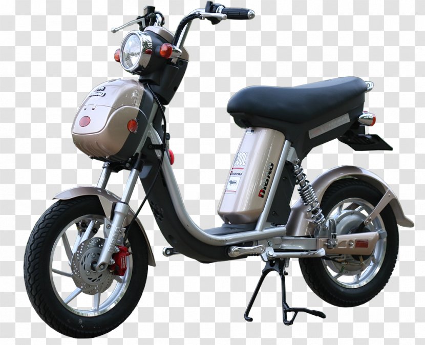 Electric Bicycle Wheel Car Honda - Moped Transparent PNG