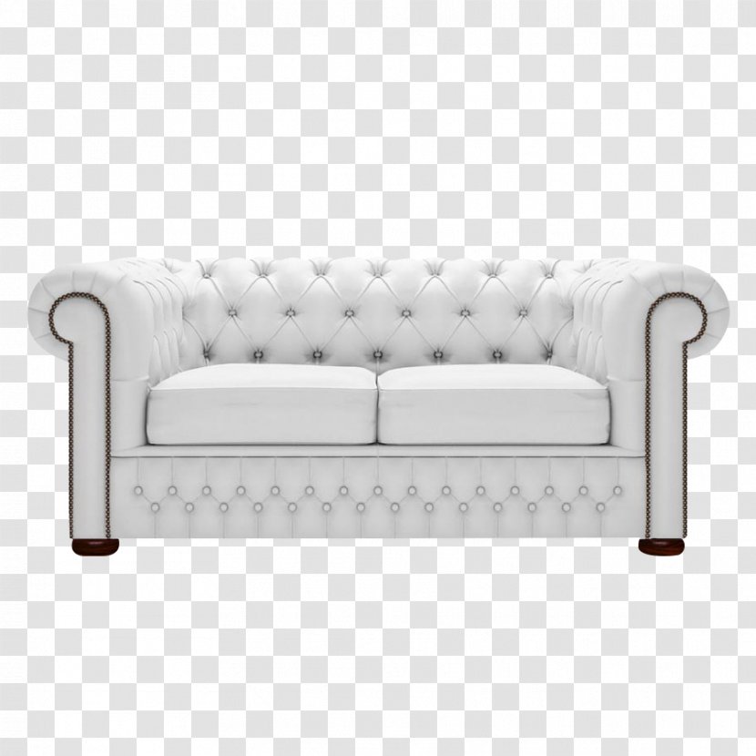 Couch Fauteuil Furniture Sofa Bed Leather - Rectangle - White Birch Transparent PNG