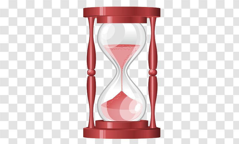Hourglass Clock Sand - Glass - Cartoon Transparent PNG
