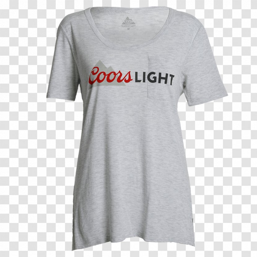 T-shirt Coors Light Brewing Company Sleeve - Tshirt Transparent PNG