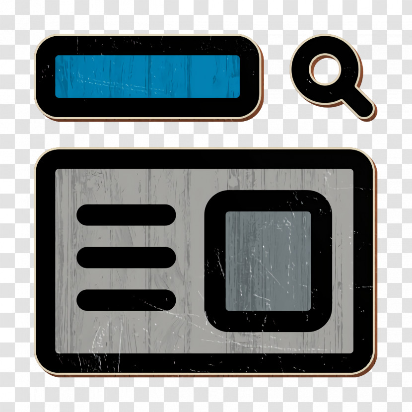 Wireframe Icon Ui Icon Transparent PNG