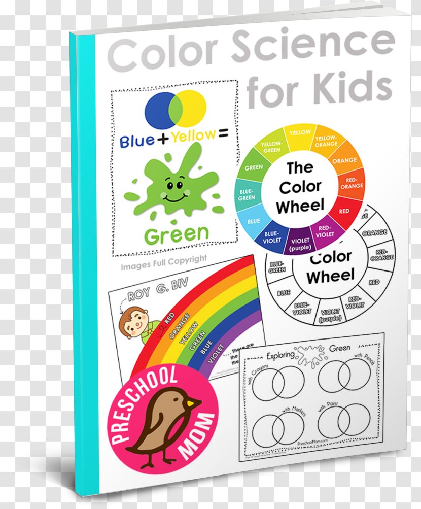 Color Wheel Pre-school Education Chart - Preschool - Science Book Transparent PNG
