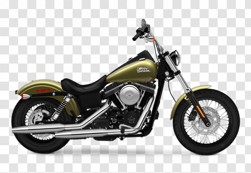 Harley-Davidson Super Glide Street Motorcycle Bobber - Vehicle Transparent PNG
