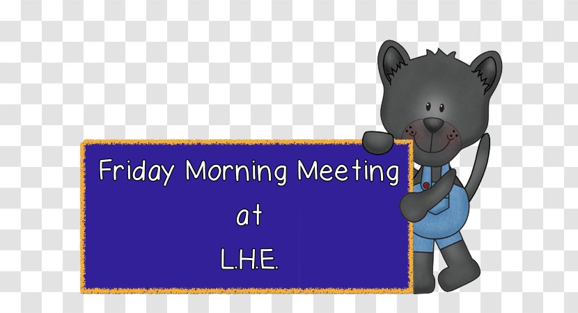 Bear Snout Technology Cartoon Font - Morning Meeting Transparent PNG