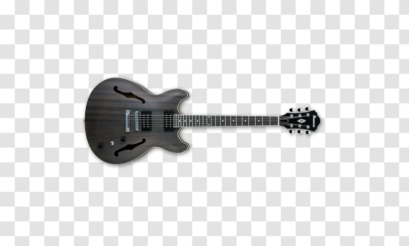 Ibanez Artcore Series Semi-acoustic Guitar - Silhouette - AS53-TF Tobacco Flat Electric GuitarString Of Pearls Transparent PNG