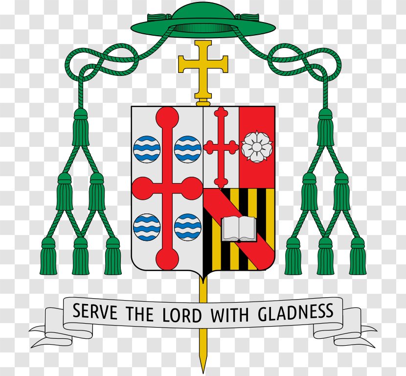 Diocese Of Springfield Bishop Coat Arms Catholicism - Mitchell England Transparent PNG