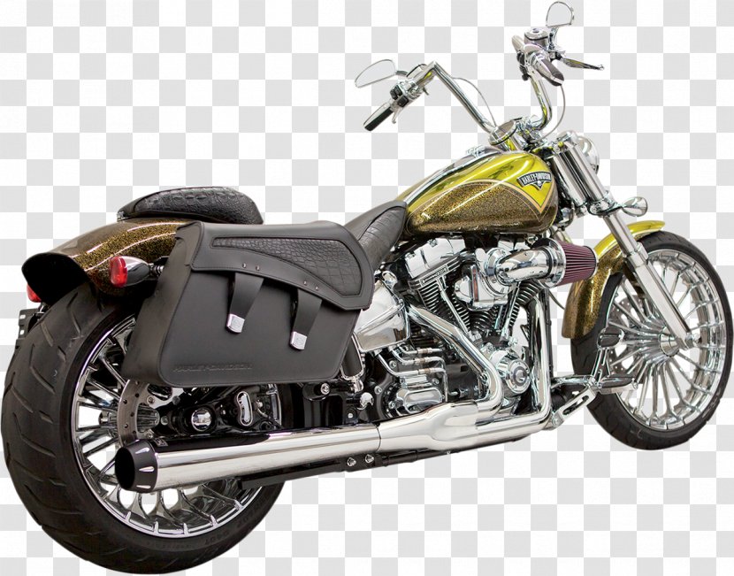 Exhaust System Motorcycle Softail Car Cruiser - Harleydavidson Cvo - Harley-davidson Transparent PNG