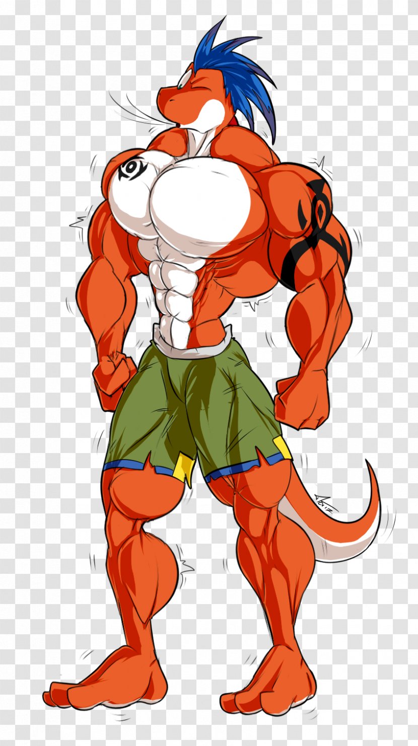 Cartoon Drawing Furry Fandom - Fiction - Muscles Transparent PNG