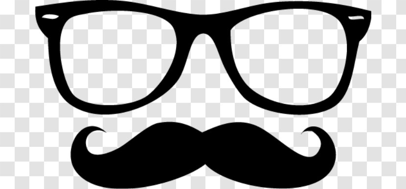 Glasses Drawing Moustache - Lens Transparent PNG