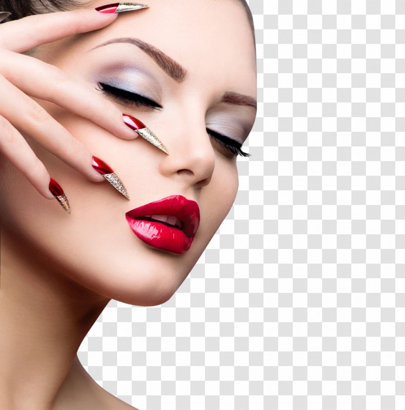 Light-emitting Diode Ultraviolet Gel Nails Nail Polish - Hair Coloring - Makeup Female Transparent PNG