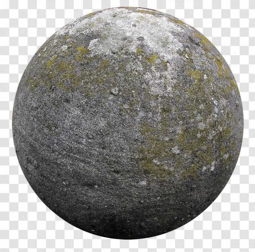 Stone Ball Concrete Sphere Transparent PNG