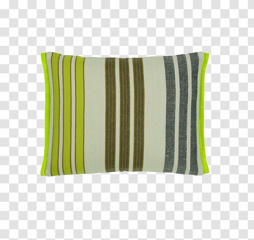 Throw Pillow Cushion Dakimakura - Green - Striped Transparent PNG