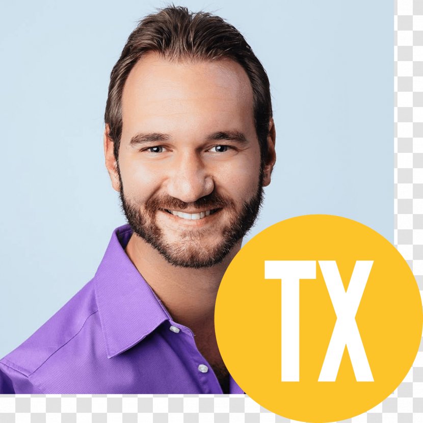 Nick Vujicic Life Without Limits: Inspiration For A Ridiculously Good Motivational Speaker Limbs Disability - Cartoon - Young Transparent PNG