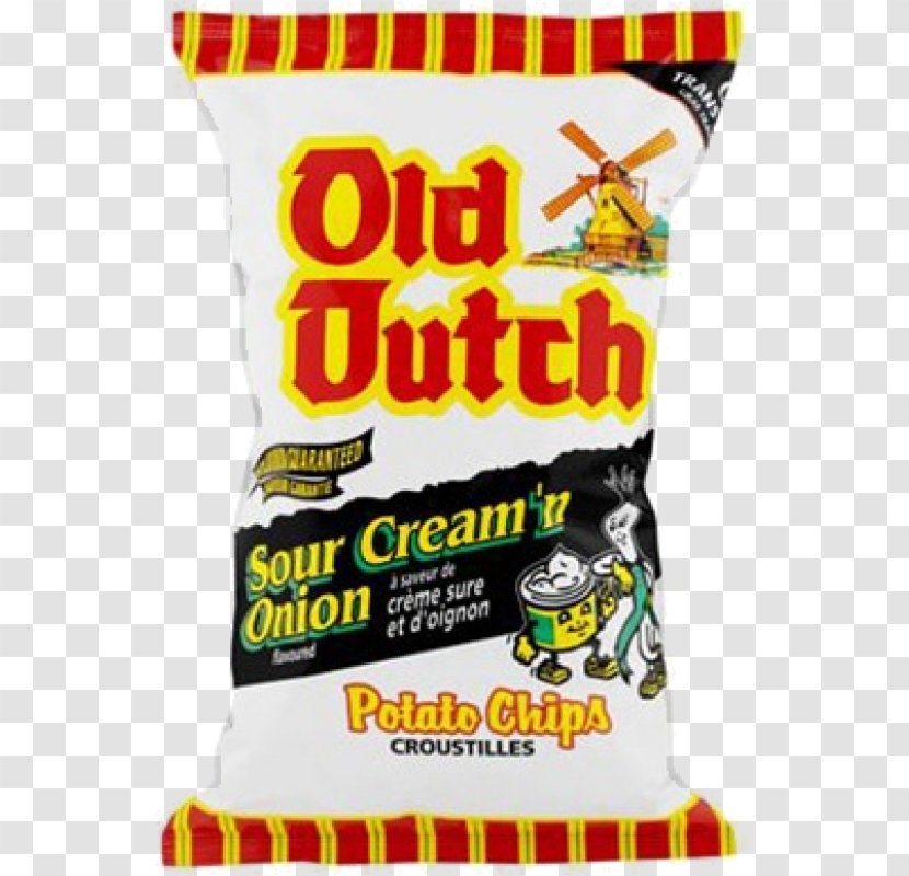 Old Dutch Foods Potato Chip Canadian Cuisine All-dressed Ketchup - Yellow Transparent PNG