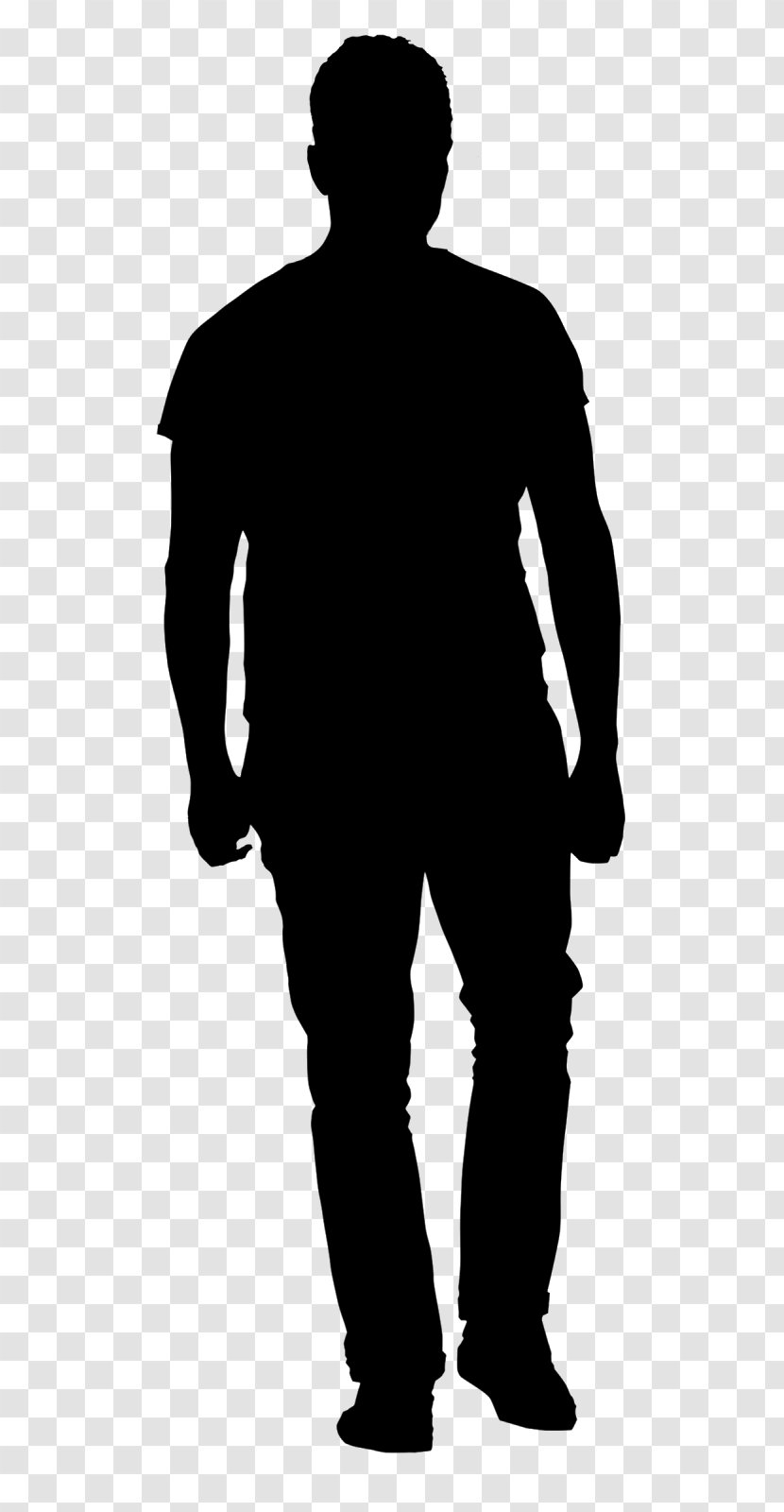 Silhouette Man Clip Art Stock Photography Image - Person - Outerwear Transparent PNG