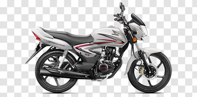 Honda Shine CB Series Motorcycle Metallic Color - Grey Transparent PNG