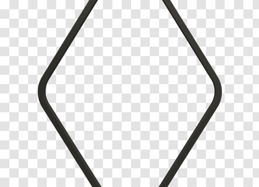 Line Car Triangle - Black Transparent PNG