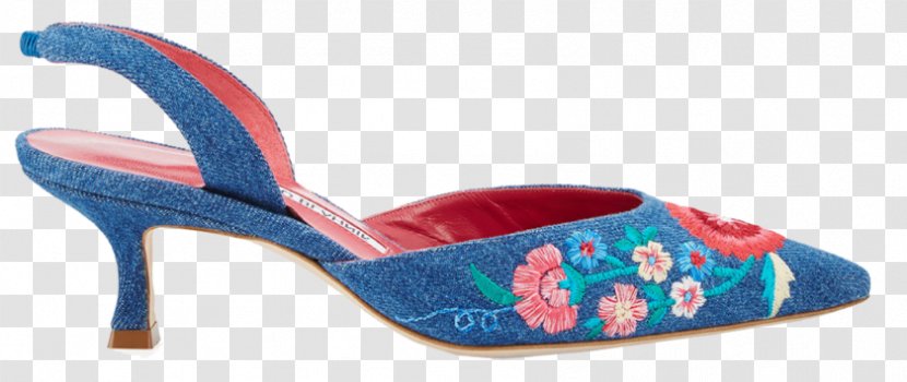 High-heeled Shoe Sandal Tory Burch - Manolo Blahnik Transparent PNG