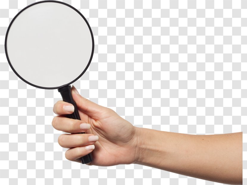 Magnifying Glass Light Hand - Thumb Transparent PNG