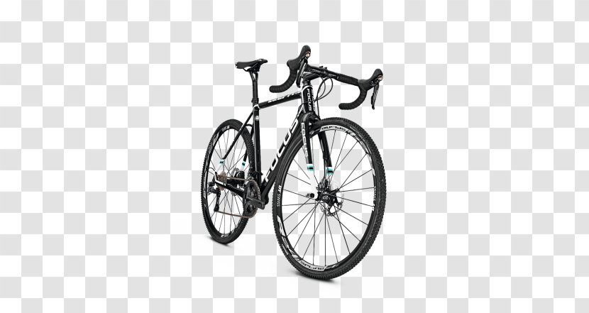 Racing Bicycle Cyclo-cross Shimano Ultegra - Black And White Transparent PNG