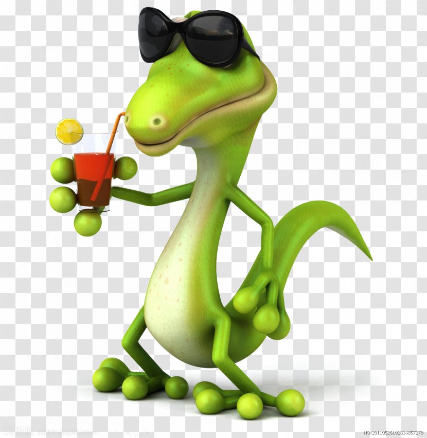 Lizard Stock Photography Cartoon Royalty-free - Gecko - Cool Dinosaur Transparent PNG