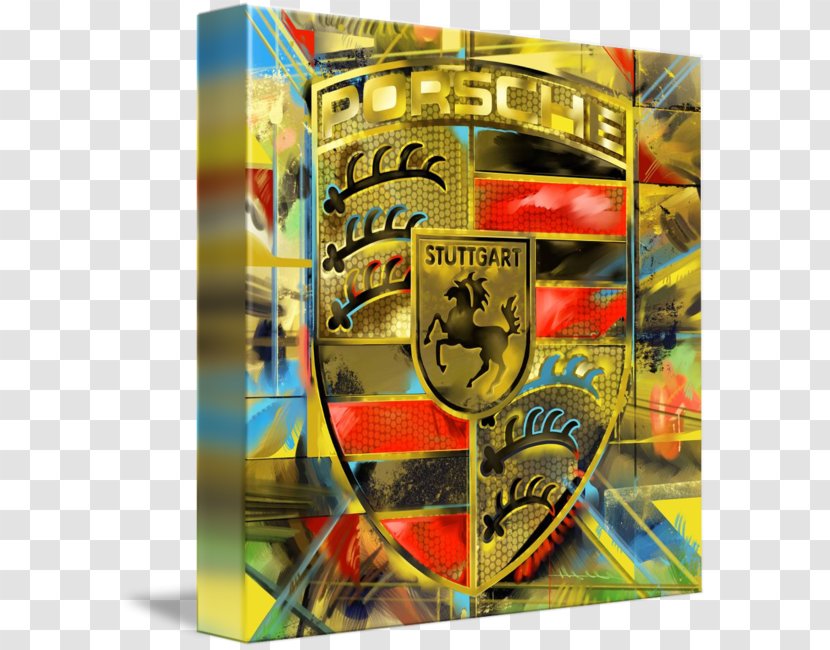 Porsche Imagekind Art Poster Canvas Transparent PNG