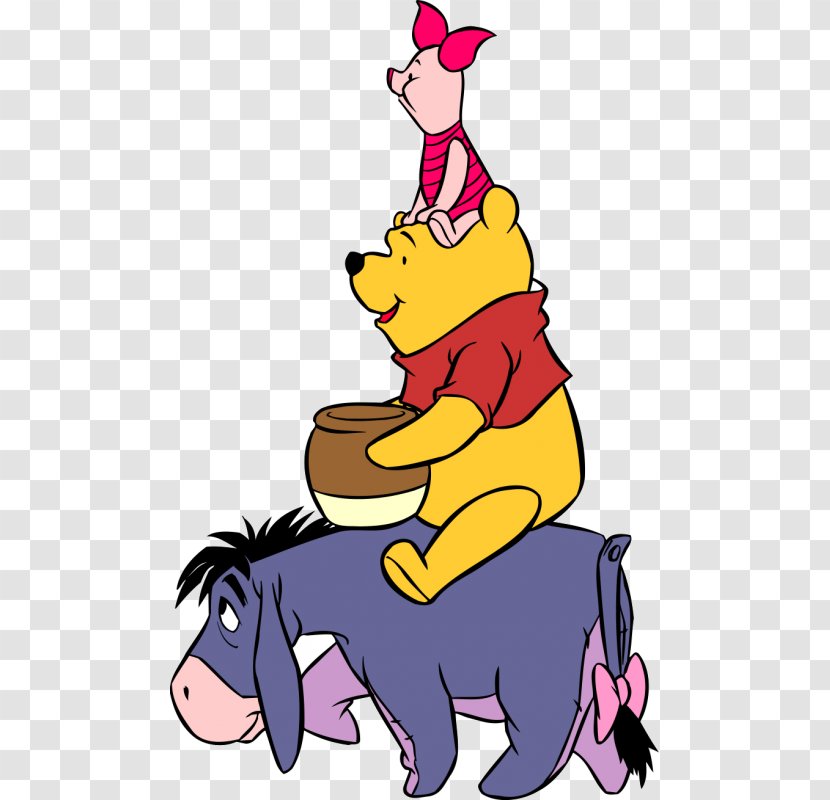 Eeyore Winnie-the-Pooh Piglet Rabbit Roo - Carnivoran - Winnie The Pooh Transparent PNG