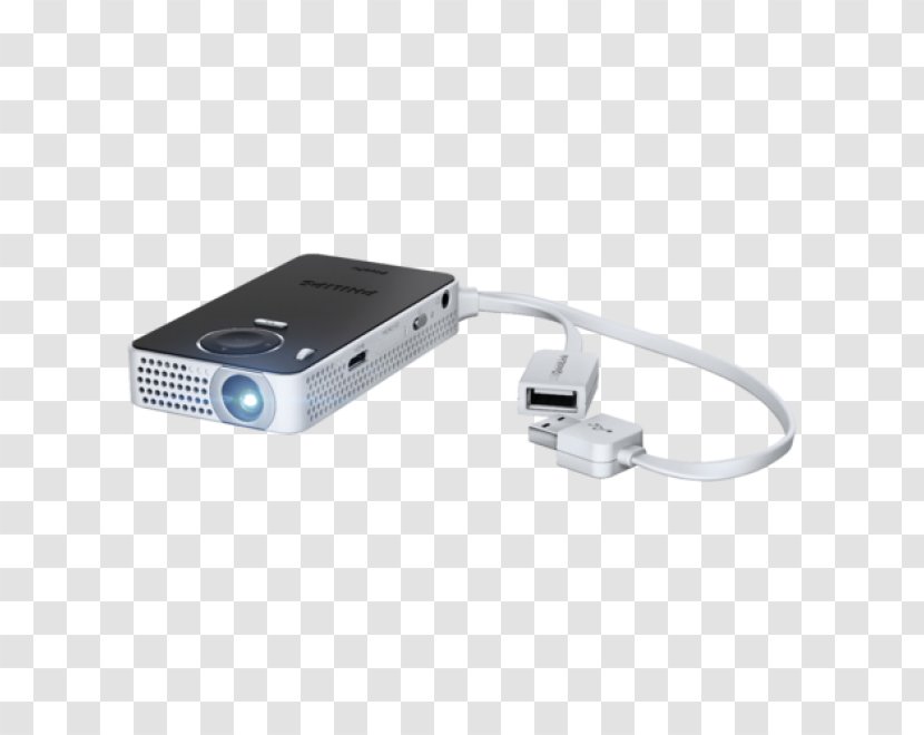 Handheld Projector Philips PicoPix PPX4350 Multimedia Projectors Digital Light Processing Transparent PNG