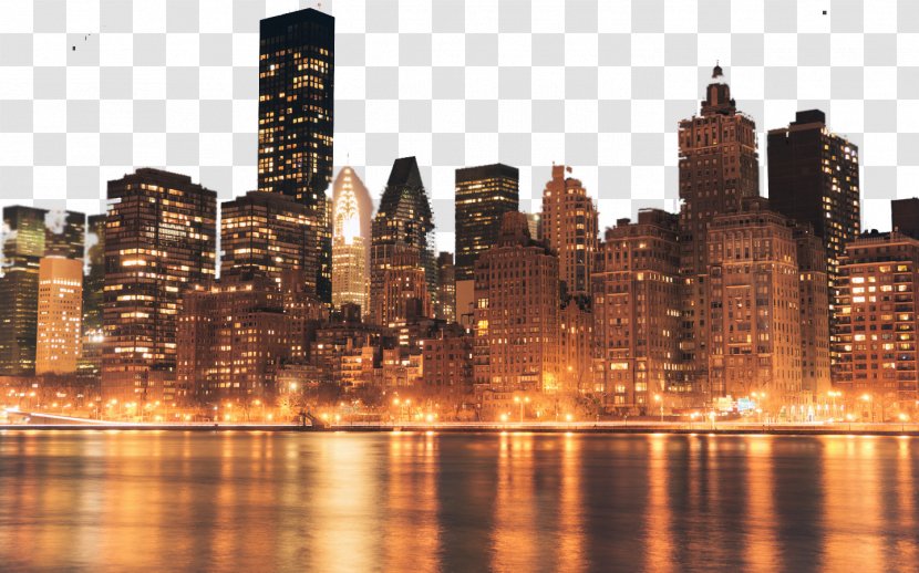 One World Trade Center Midtown Manhattan Light NY Through The Lens Skyline - New York Building Night Transparent PNG