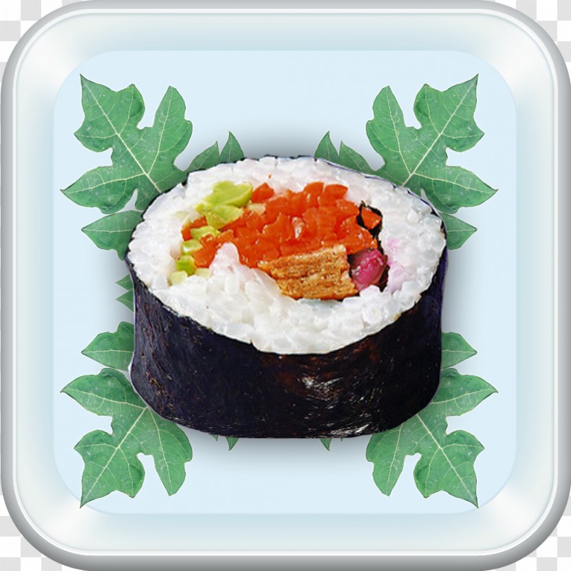 California Roll Gimbap Japanese Cuisine Sushi Asian Transparent PNG