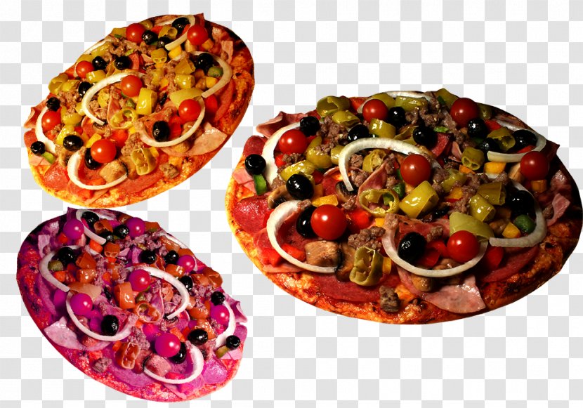 Sicilian Pizza Mediterranean Cuisine Salad Middle Eastern - Vegetable Transparent PNG