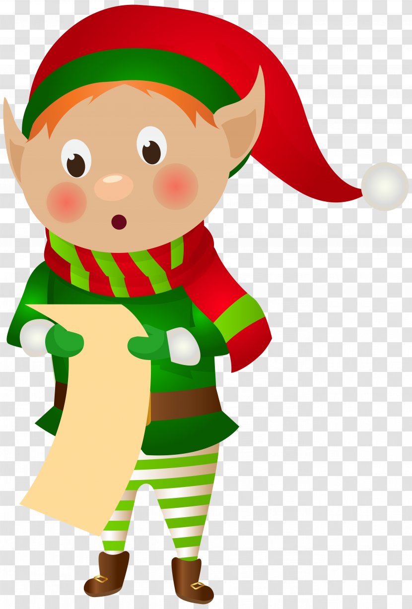 Santa Claus Christmas Elf Clip Art Transparent PNG