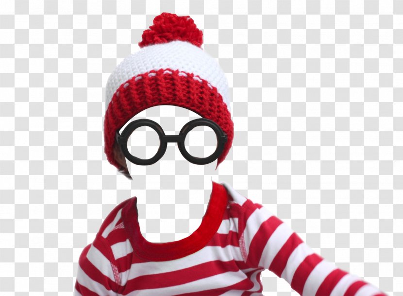 Where's Wally? T-shirt Crochet Halloween Costume Beanie - Eyewear - Dr Seuss Transparent PNG