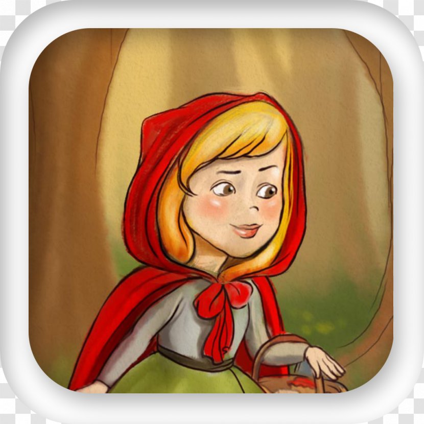 Little Red Riding Hood Fairy Tale Child Once Upon A Time - Frame Transparent PNG