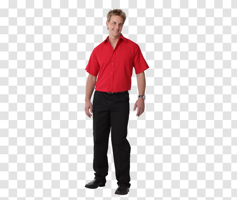 Sleeve T-shirt Clothing Pants Blouse - Button Transparent PNG