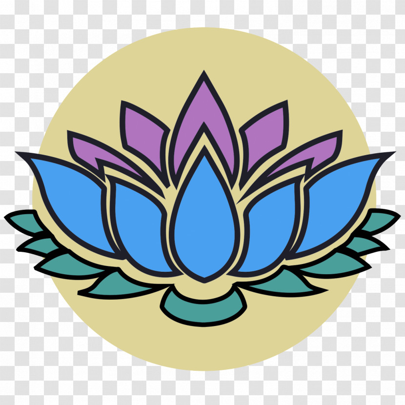 Flower Leaf Circle Symbol Plant Transparent PNG
