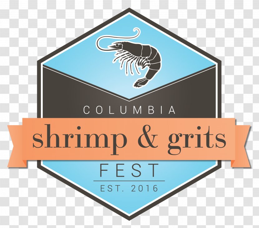 Shrimp And Grits Logo Brand - Signage - 1st Annual Transparent PNG