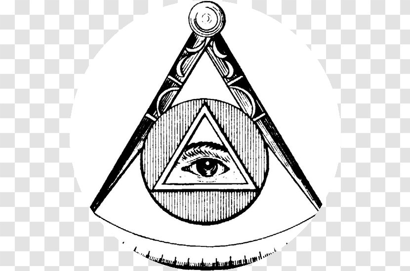 Freemasonry Symbol Eye Of Providence Illuminati Masonic Lodge - Nigeria Transparent PNG