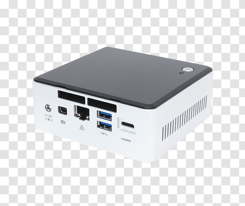 Intel Next Unit Of Computing Wireless Router Barebone Computers - Cable Transparent PNG