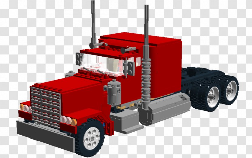 Peterbilt Car Truck 3D Modeling Vehicle - Semitrailer - Small Transparent PNG